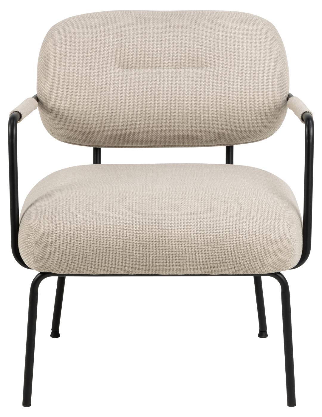 Loungestoel Dillon 8211 Stof Basel Beige Loungestoel Dillon 8211 Stof Basel Beige