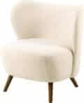 Loungestoel Crosby - Stof Orson creme