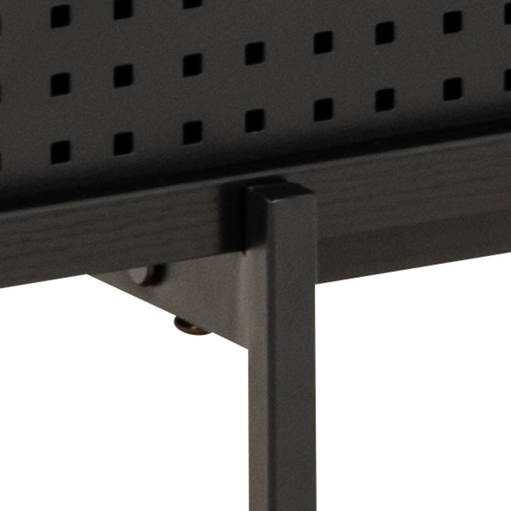 Tv Meubel Angus 8211 Zwart Ruw Melamine