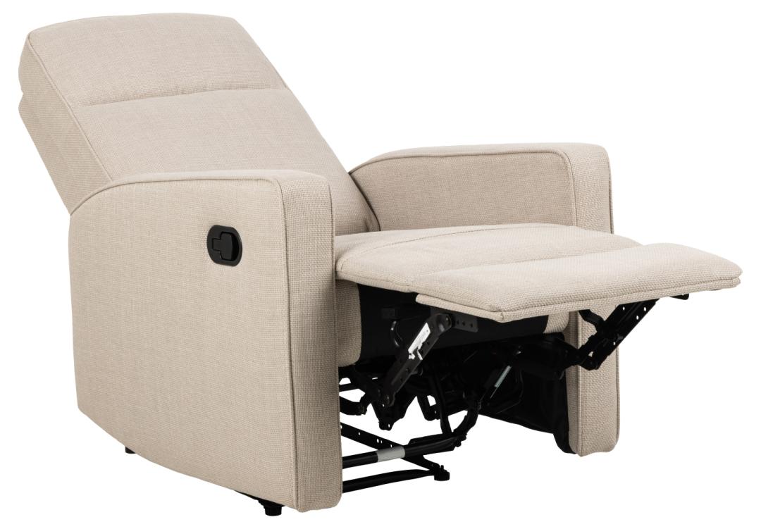 Relaxfauteuil Asila 8211 Stof Basel Beige Relaxfauteuil Asila 8211 Stof Basel Beige