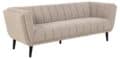 3-zitsbank Tampa - Stof beige boucle