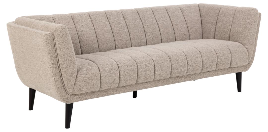 3 Zitsbank Tampa 8211 Stof Beige Boucle