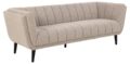 3-zitsbank Tampa - Stof Monza beige boucle