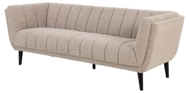 3 Zitsbank Tampa 8211 Stof Monza Beige Boucle