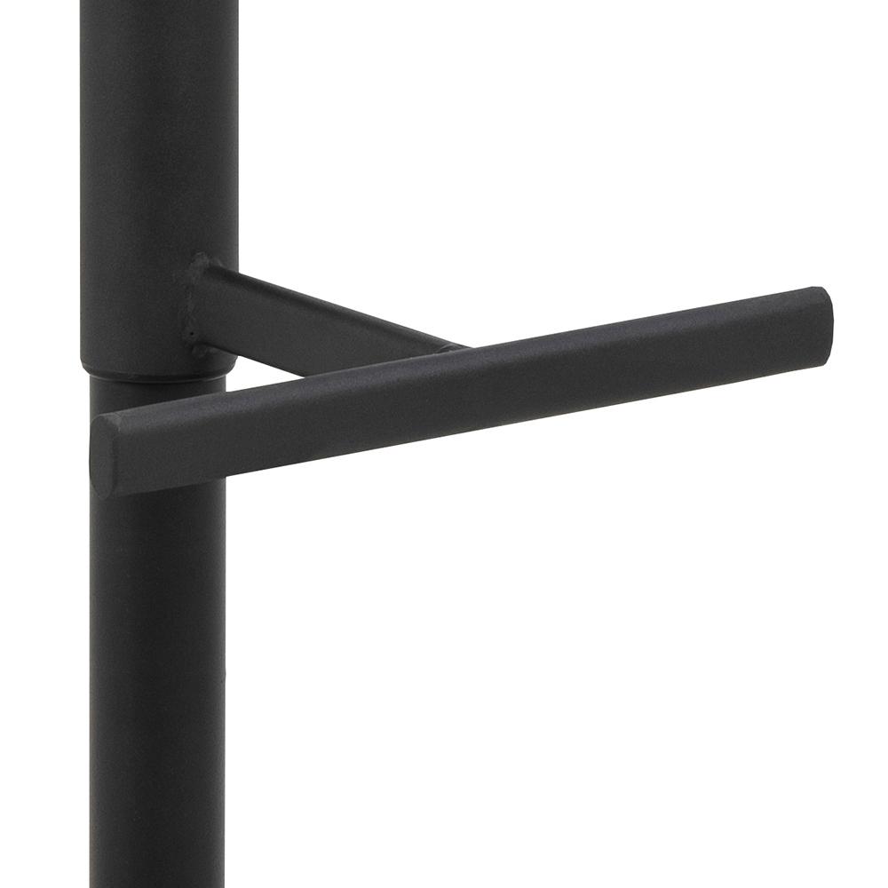 Barkruk Adisa 8211 Stof Basel Lichtgrijs Bruin 8211 Staal Minimale Bestelling 2 Stuks