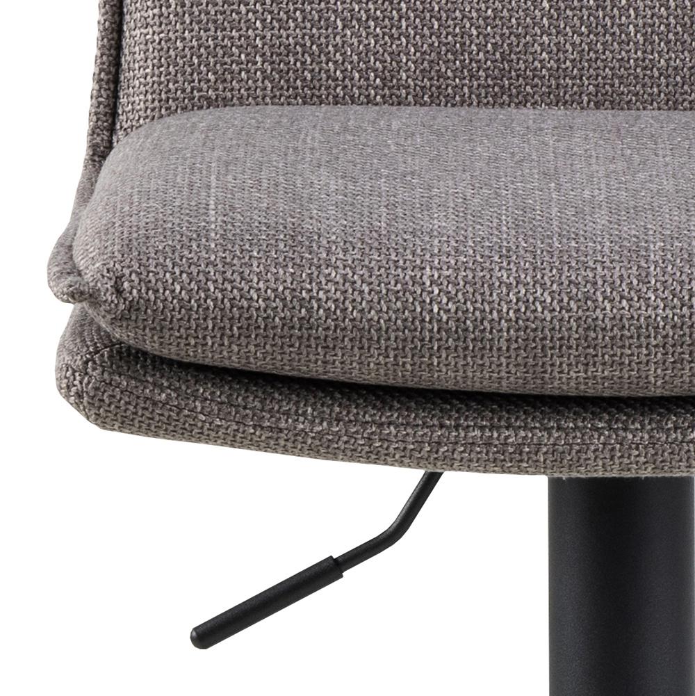 Barkruk Flynn 8211 Stof Basel Lichtgrijs Bruin 8211 Staal Minimale Bestelling 2 Stuks
