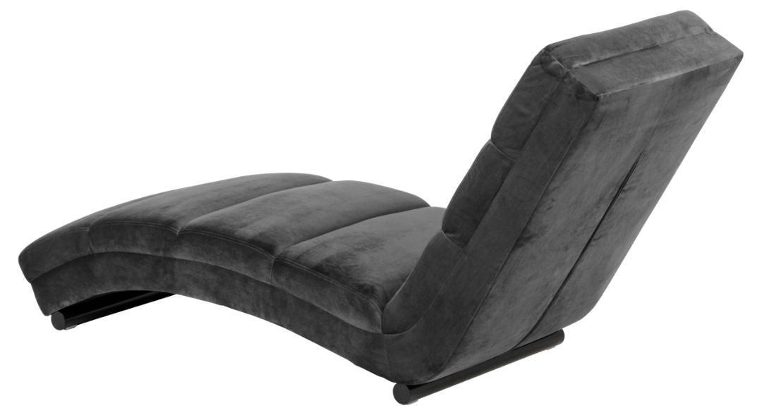 Ligstoel Slinky 8211 Stof Donkergrijs