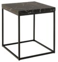 Salontafel Barossa - Zwart marmerlook - Metaal