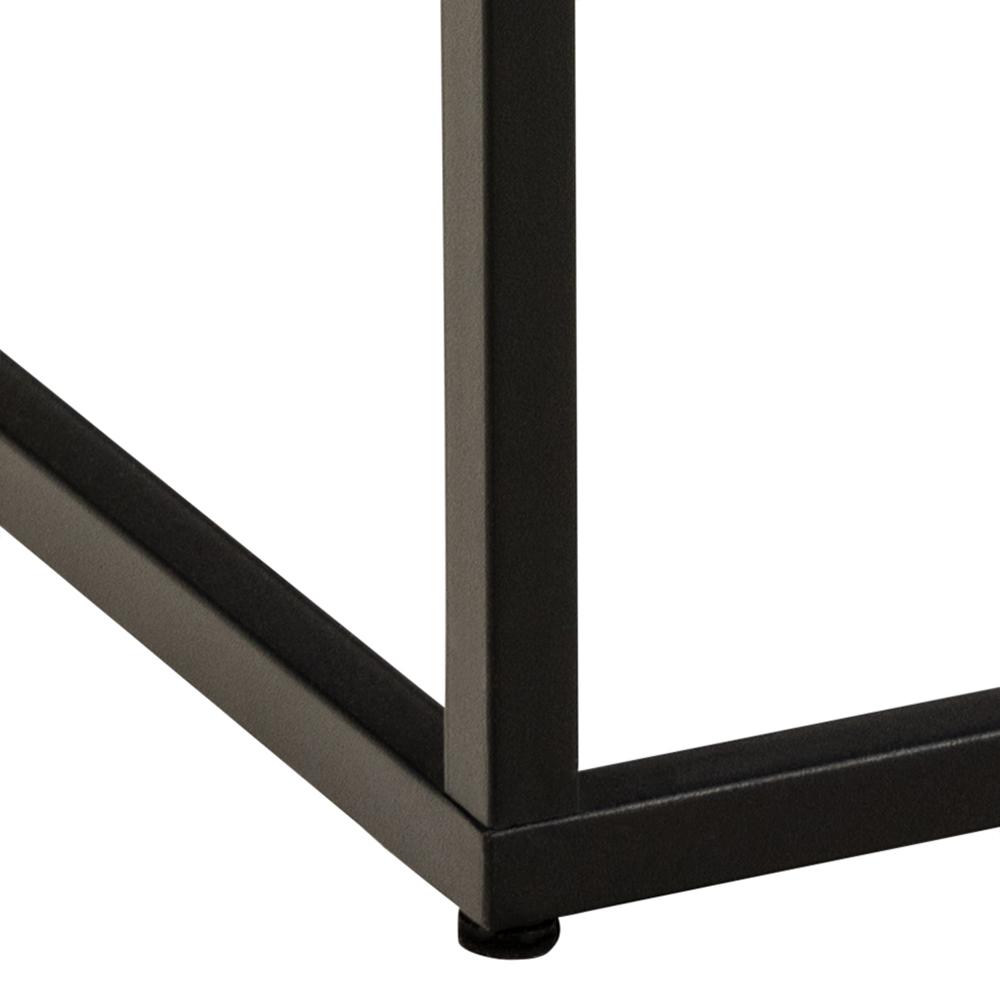 Salontafel Barossa 8211 Zwart Marmerlook 8211 Metaal