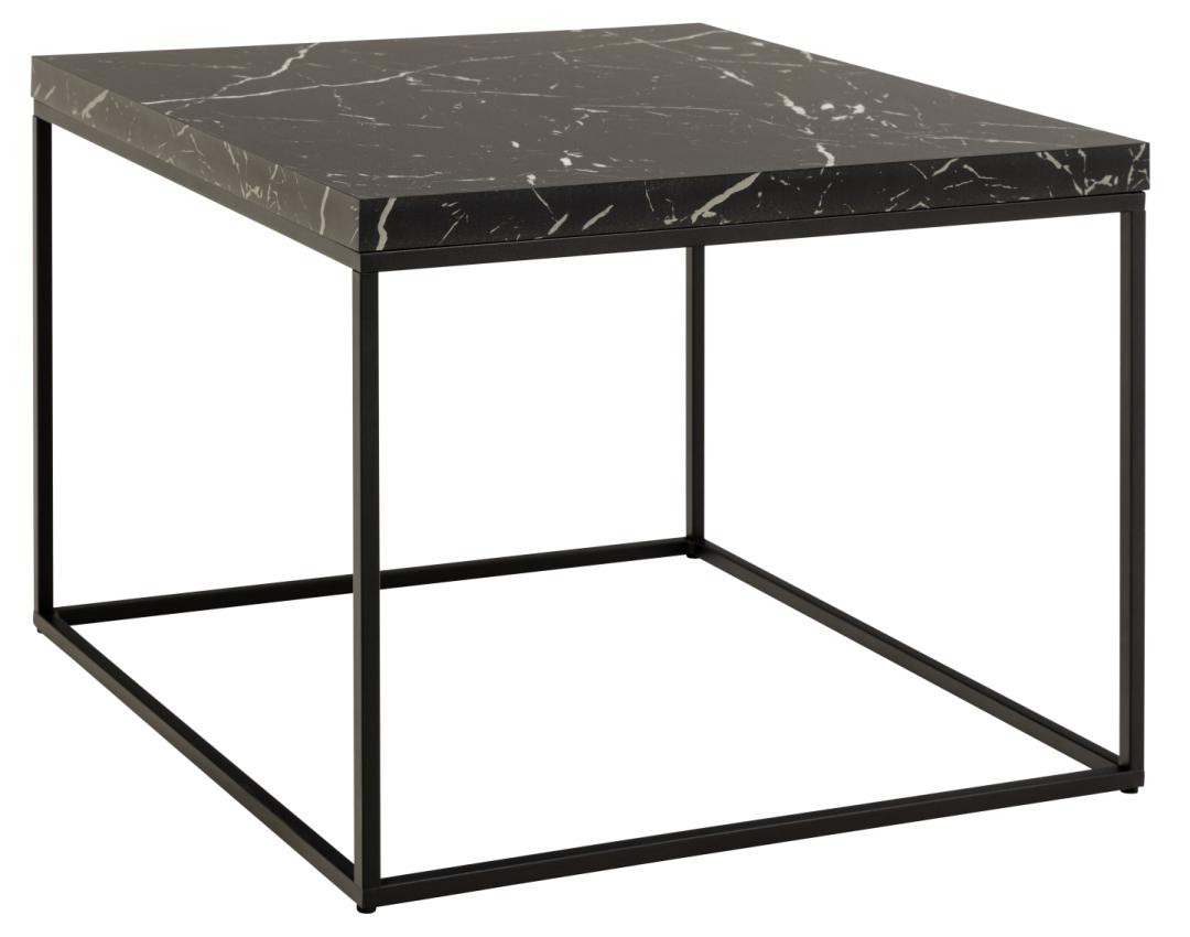 Salontafel Barossa 8211 Zwart Ruw Melamine 8211 Metaal Salontafel Barossa 8211 Zwart Ruw Melamine 8211 Metaal