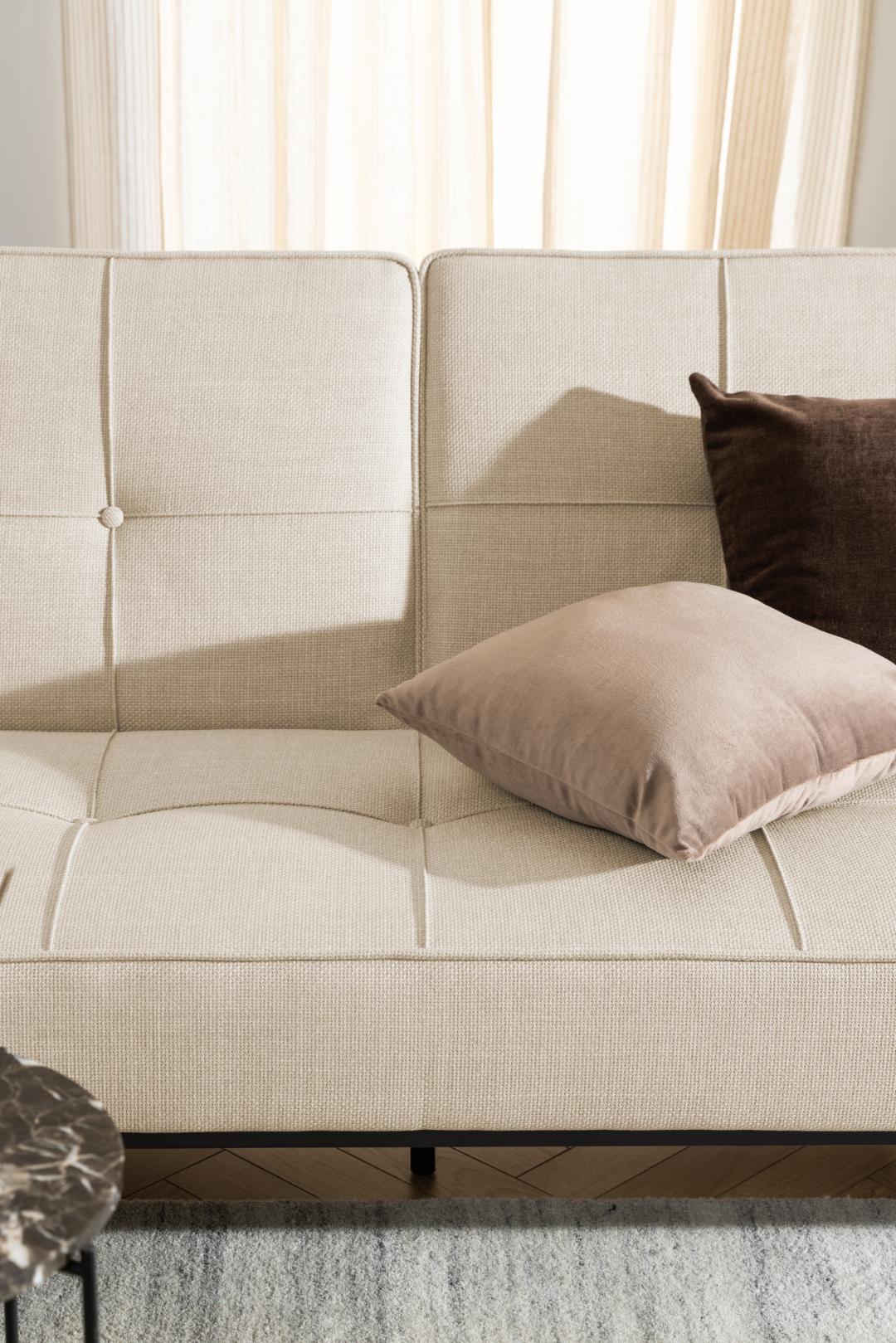 Slaapbank Perugia 8211 Stof Beige