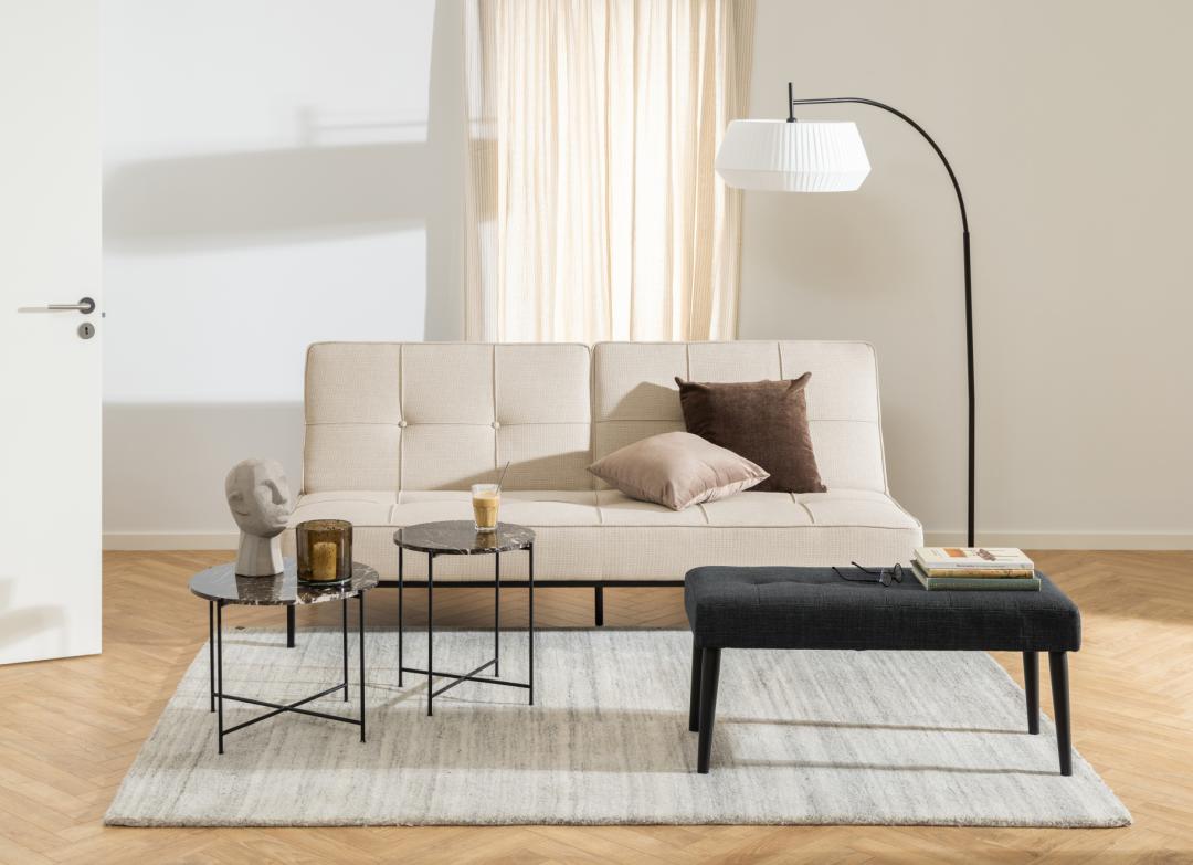 Slaapbank Perugia 8211 Stof Beige