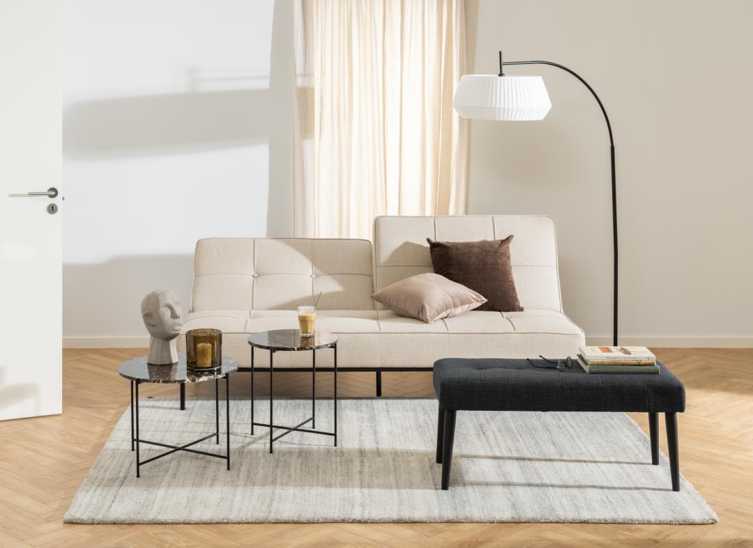 Slaapbank Perugia 8211 Stof Beige
