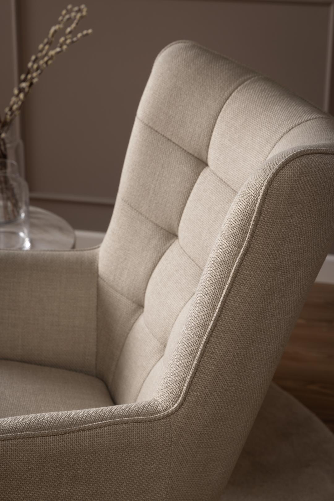 Fauteuil Redding 8211 Stof Basel Beige