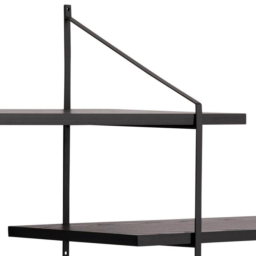 Wandelement Belfast 8211 Zwart Metaal Essen