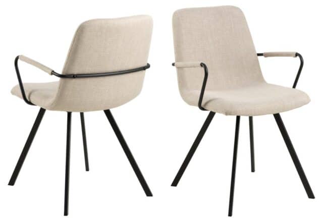 Eetkamerstoel Selina Met Armleuning Minimale Bestelling 2 Stuks