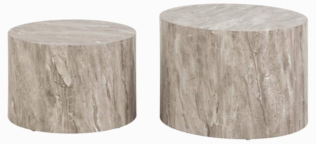Salontafel Set Dobbelstenen 8211 Marmeren Look