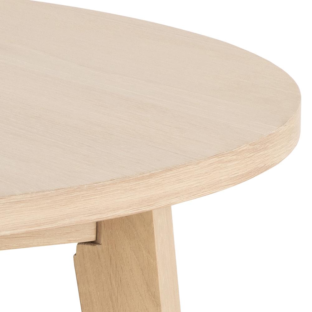 Eetkamertafel A Line 8211 Wit Gepigmenteerd Eikenfineer 8211 120cm