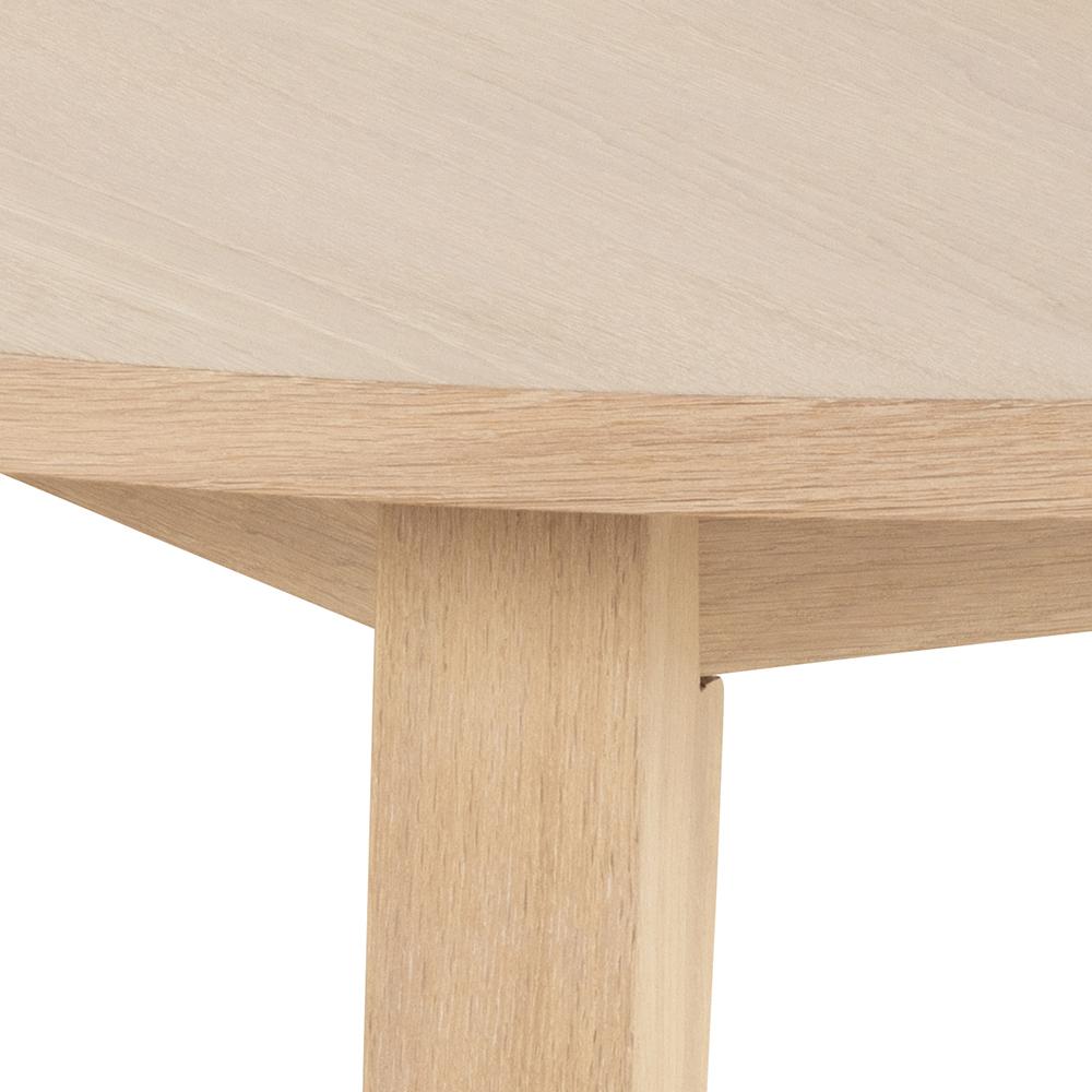 Eetkamertafel A Line 8211 Wit Gepigmenteerd Eikenfineer 8211 120cm