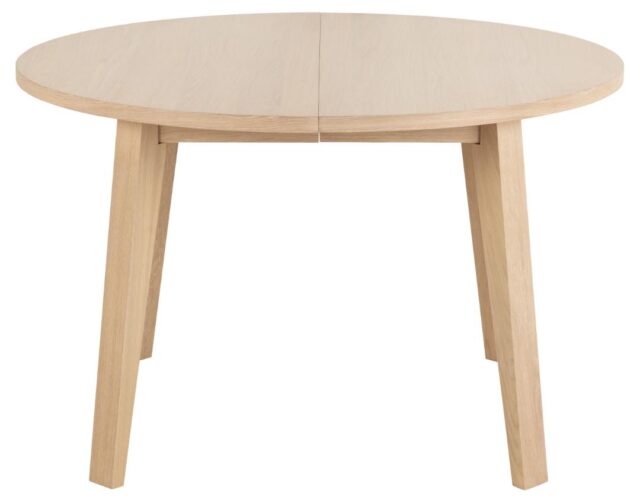 Eetkamertafel A Line 8211 Wit Gepigmenteerd Eikenfineer 8211 120cm