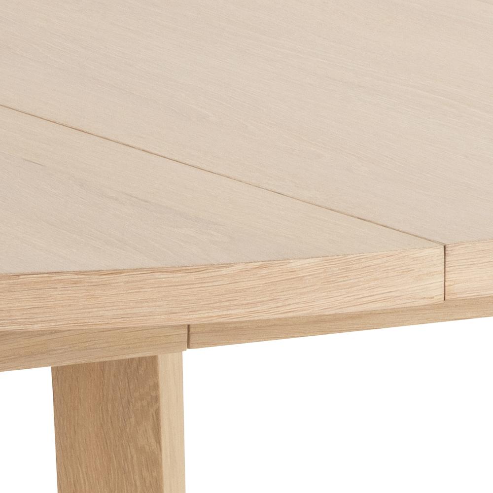 Eetkamertafel A Line 8211 Wit Gepigmenteerd Eikenfineer 8211 120cm