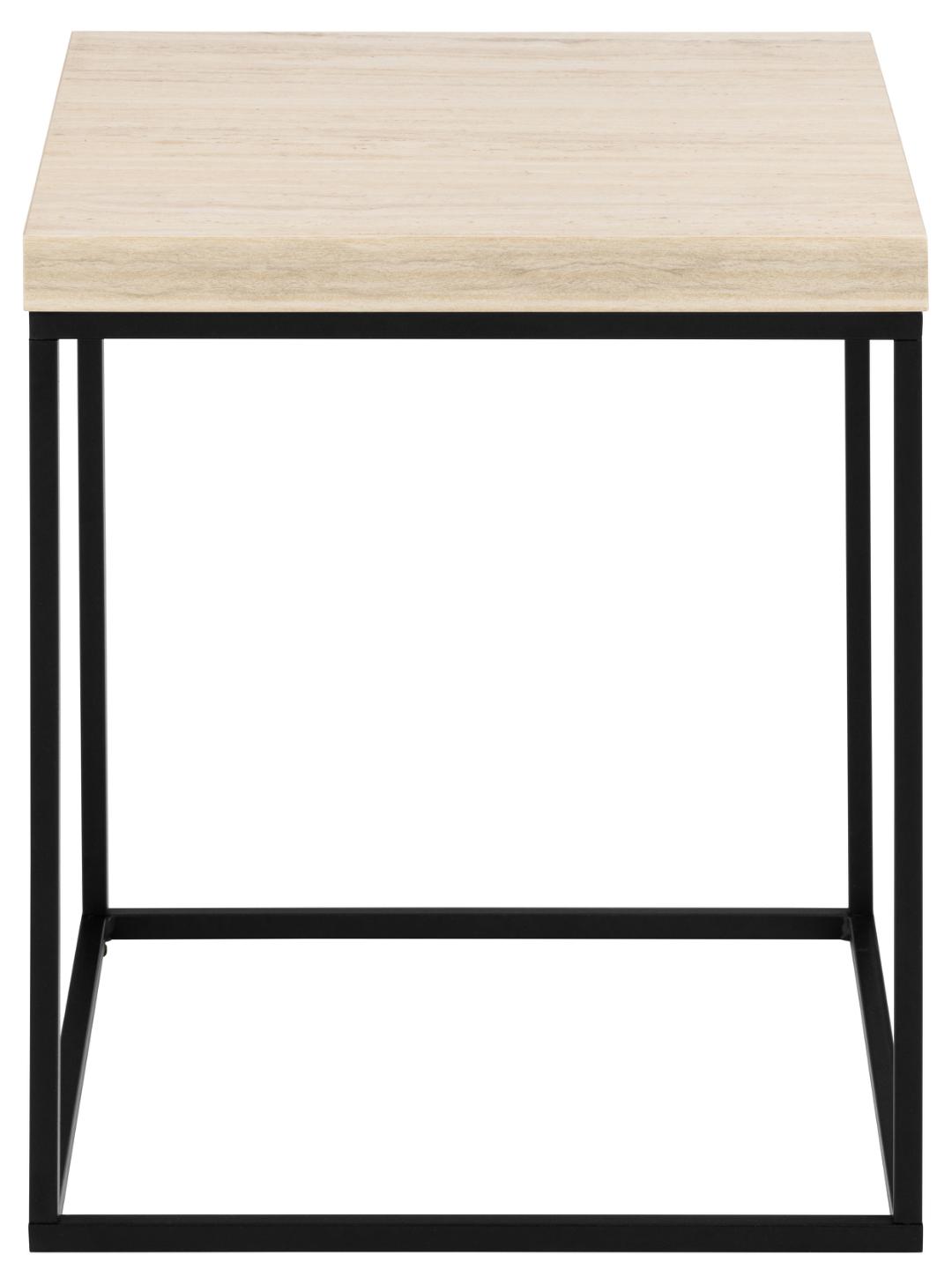 Salontafel Barossa 8211 Travertin Look Mdf 8211 Metaal