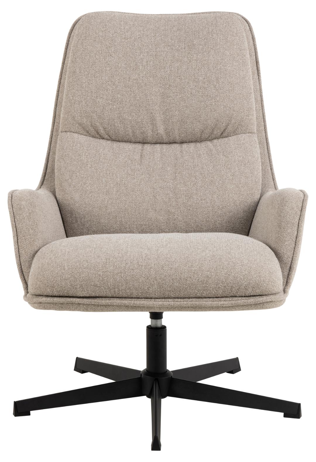 Loungestoel Bosley 8211 Stof Beige
