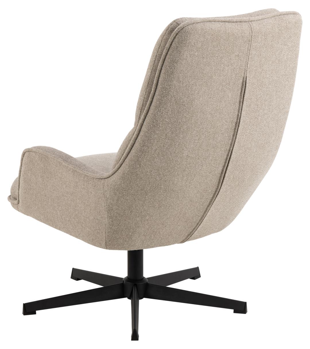 Loungestoel Bosley 8211 Stof Beige