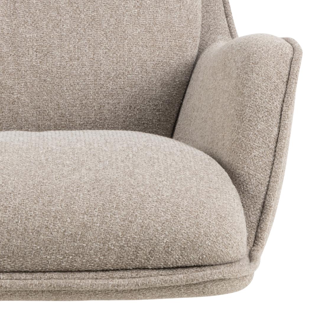 Loungestoel Bosley 8211 Stof Beige