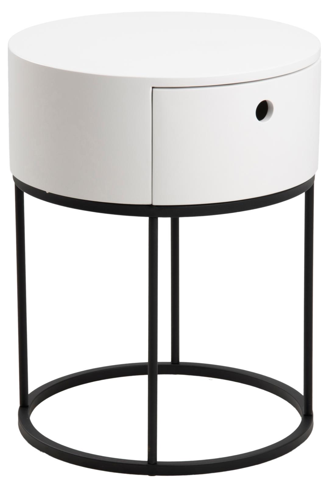 Nachtkastje Polo 8211 Wit Mdf