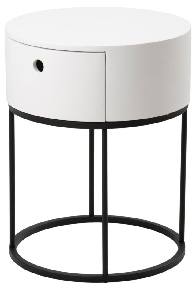 Nachtkastje Polo 8211 Wit Mdf