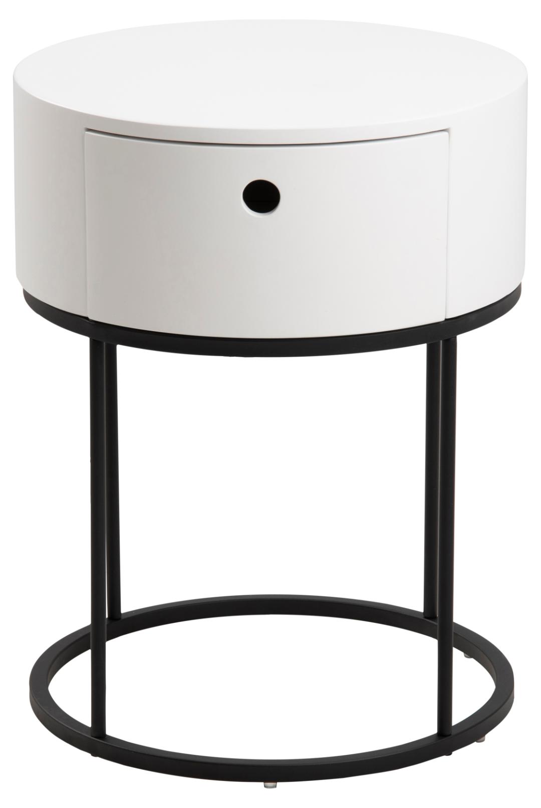 Nachtkastje Polo 8211 Wit Mdf