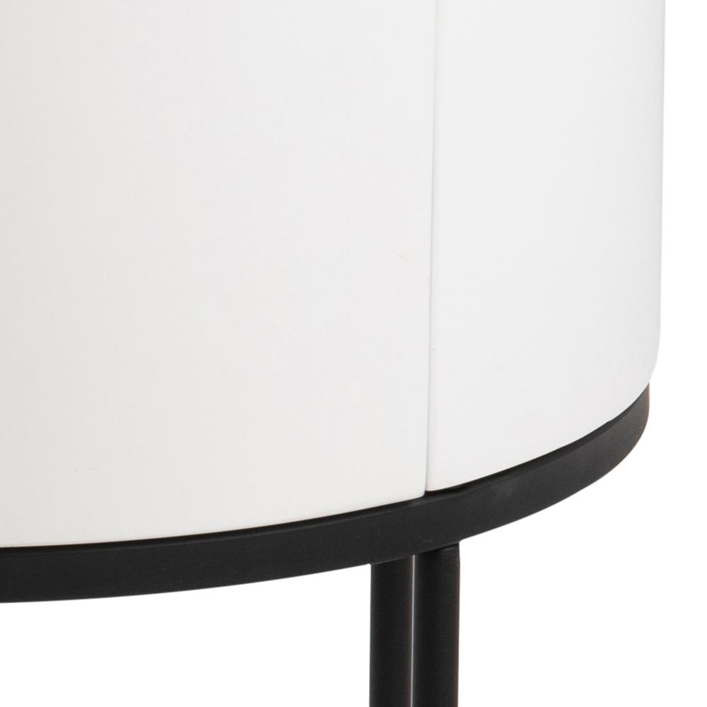 Nachtkastje Polo 8211 Wit Mdf