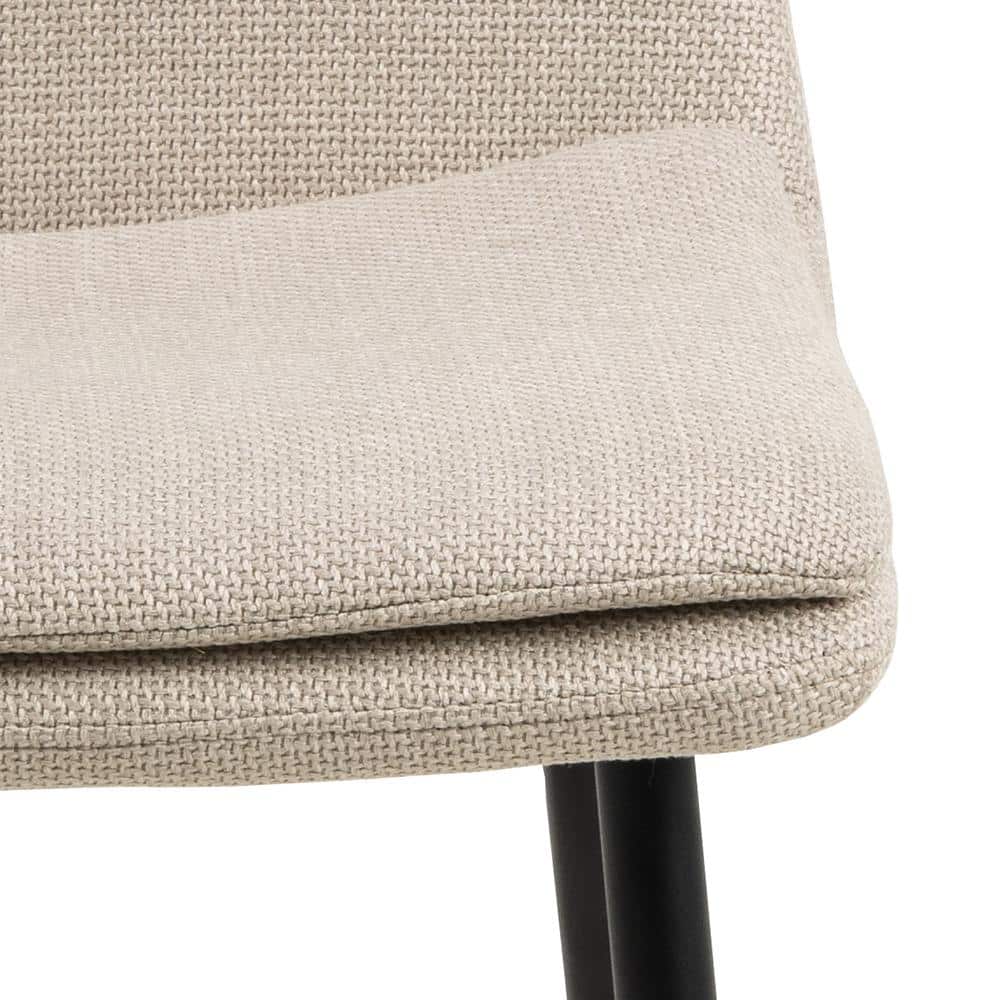Eetkamerstoel Becca 8211 Stof Basel Beige 8211 Zwart Metaal Minimale Bestelling 4 Stuks Eetkamerstoel Becca 8211 Stof Basel Beige 8211 Zwart Metaal Minimale Bestelling 4 Stuks