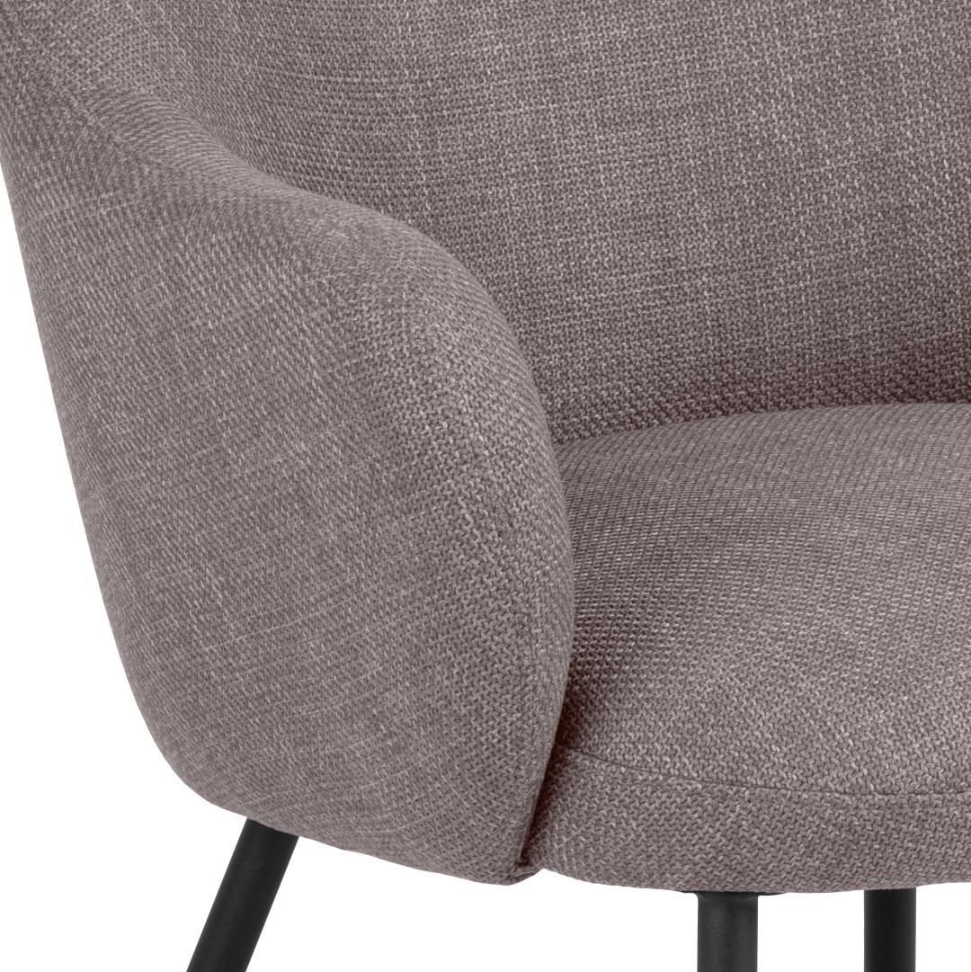 Loungestoel Spencer 8211 Stof Licht Grijsbruin