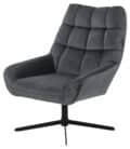 Fauteuil Parijs - Stof donkergrijs