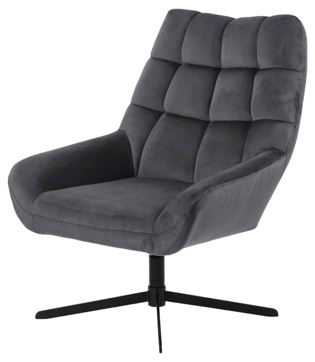 Fauteuil Parijs 8211 Stof Donkergrijs Fauteuil Parijs 8211 Stof Donkergrijs