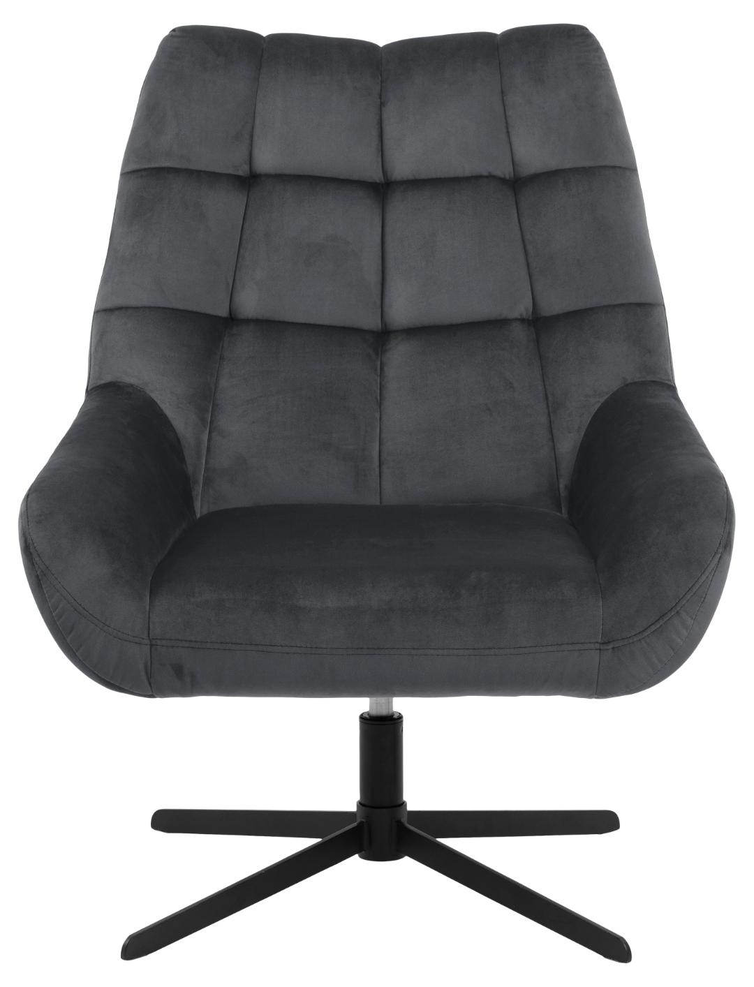 Fauteuil Parijs 8211 Stof Donkergrijs Fauteuil Parijs 8211 Stof Donkergrijs