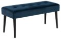 Bankje Glory - Stof Vic marineblauw