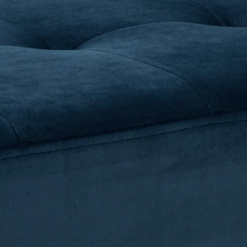Bankje Glory 8211 Stof Vic Marineblauw