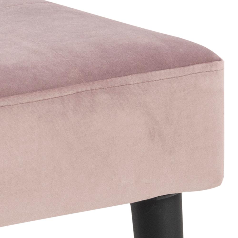 Bankje Glory 8211 Stof Vic Dusty Rose 8211 Metaal