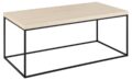 Salontafel Barossa - Travertin look MDF - Metaal