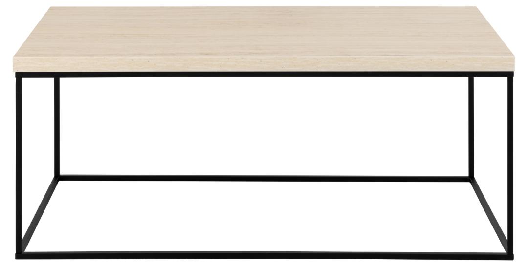 Salontafel Barossa 8211 Travertin Look Mdf 8211 Metaal
