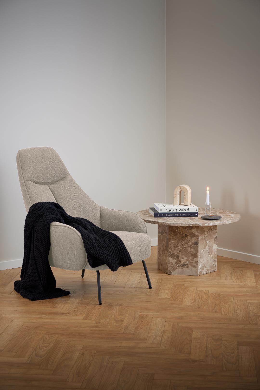 Fauteuil Texas 8211 Stof Alea Beige