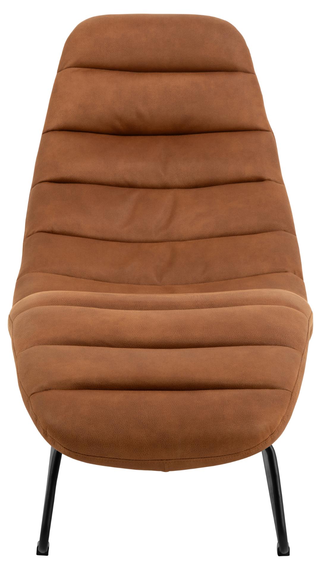 Ligstoel Chaplin 8211 Stof Brandy Bruin Ligstoel Chaplin 8211 Stof Brandy Bruin