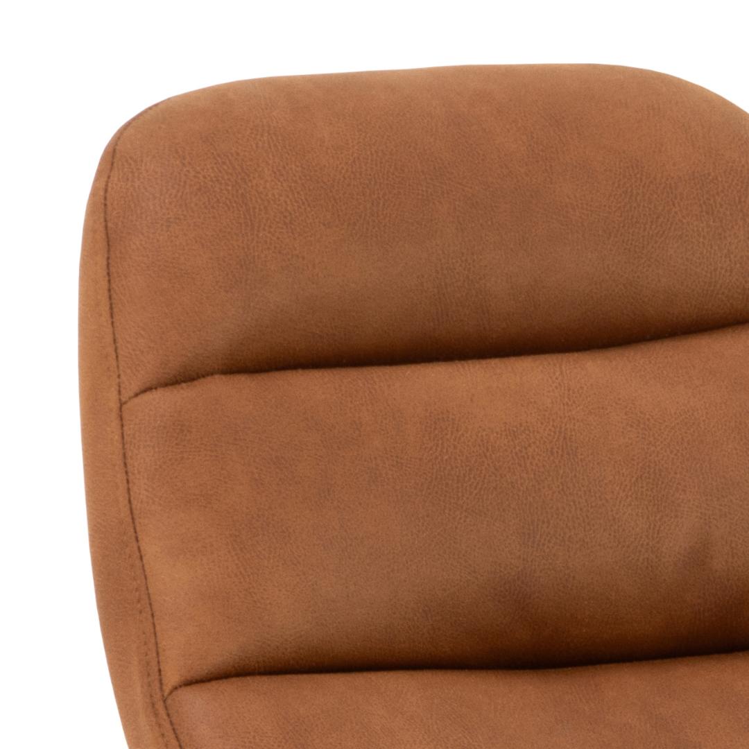 Ligstoel Chaplin 8211 Stof Brandy Bruin Ligstoel Chaplin 8211 Stof Brandy Bruin