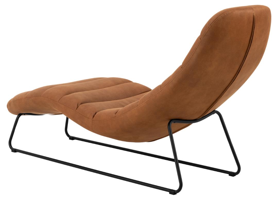 Ligstoel Chaplin 8211 Stof Brandy Bruin
