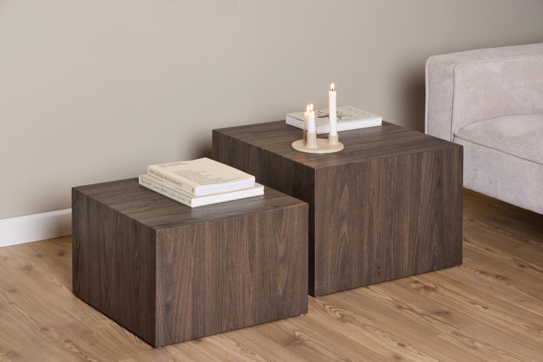 Salontafel Set Dobbelstenen 8211 Gerookt Essen
