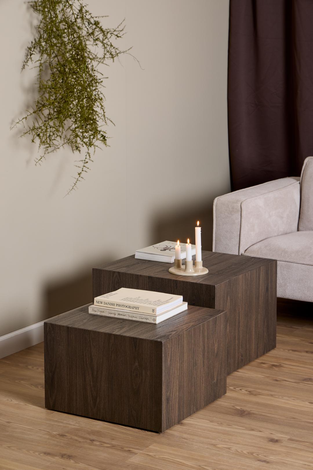 Salontafel Set Dobbelstenen 8211 Gerookt Essen