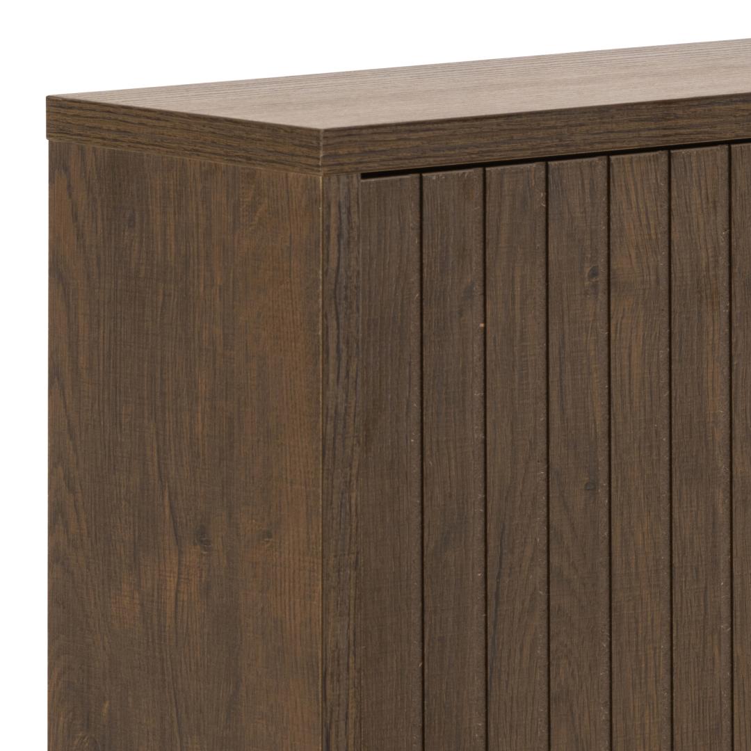 Schoenenkast Albany 8211 Gerookt Eiken Melamine